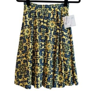 LuLaRoe XS Madison Skirt with pockets